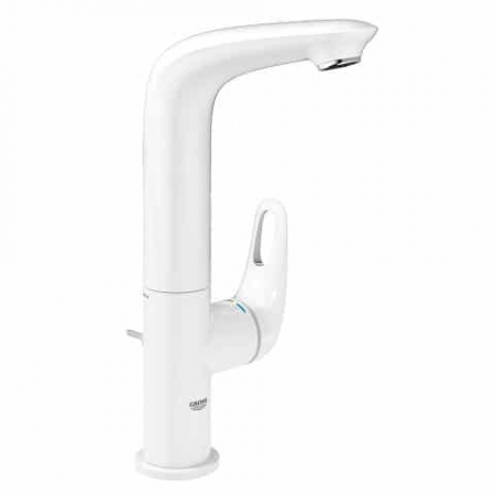 Baterii lavoare - Baterie lavoar culoare alba, marimea L, Grohe Eurostyle New