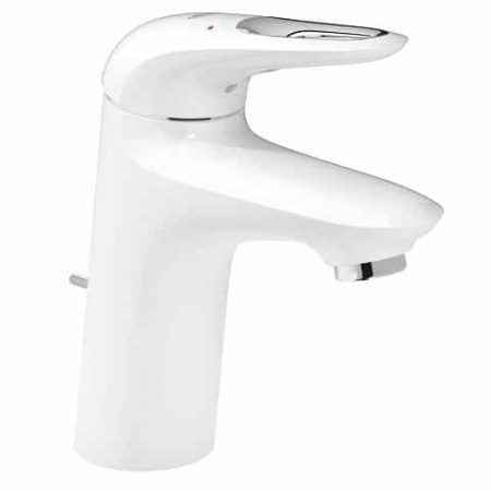 Baterii lavoare - Baterie lavoar culoare alba, marimea S, Grohe Eurostyle