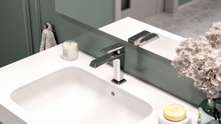 Baterie lavoar FDesign Brina, crom lucios [3]