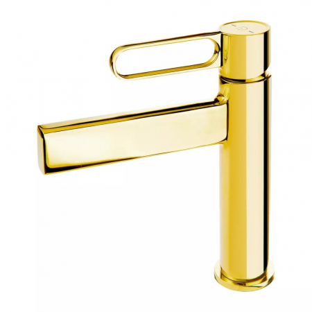 Baterii lavoare - Baterie lavoar FDesign Zaffiro, auriu lucios