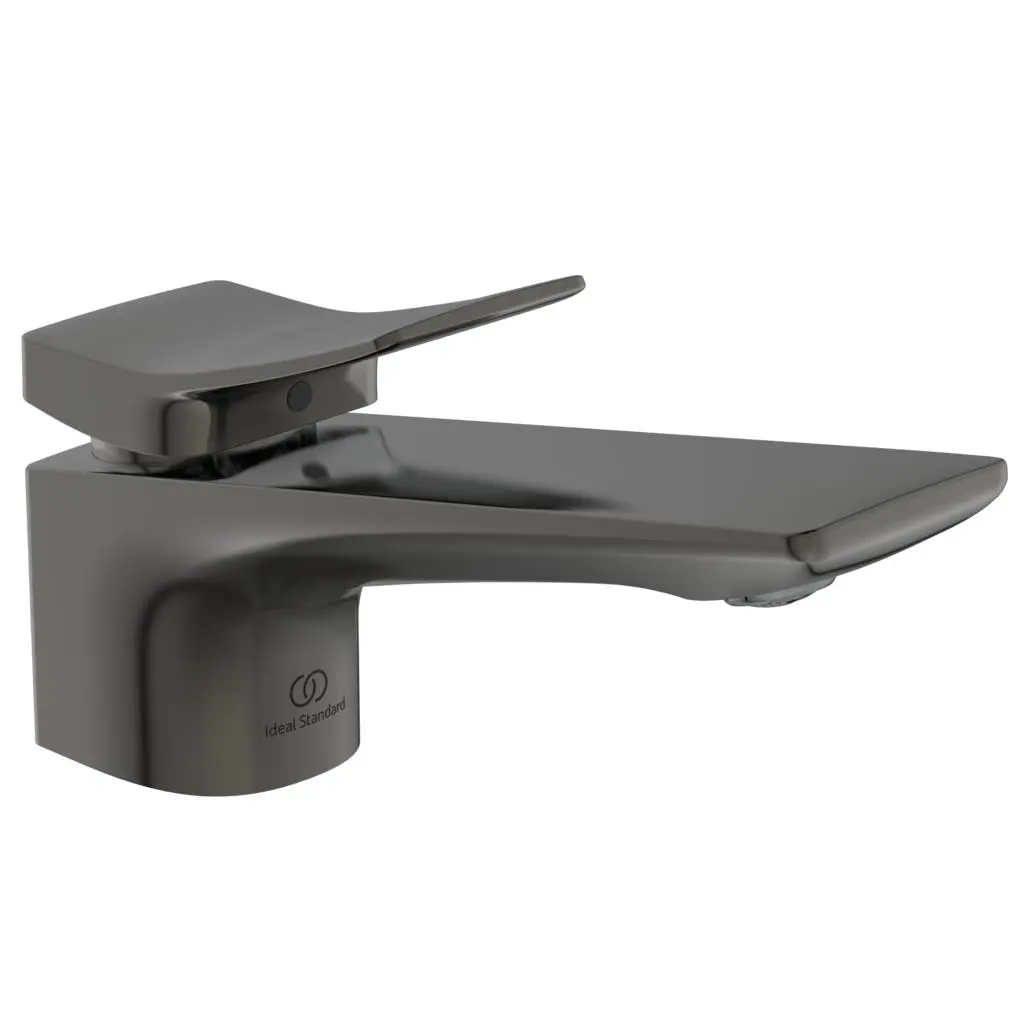 Baterii lavoare - Baterie lavoar, gri magnetic cu pipa fixa, Ideal Standard Conca