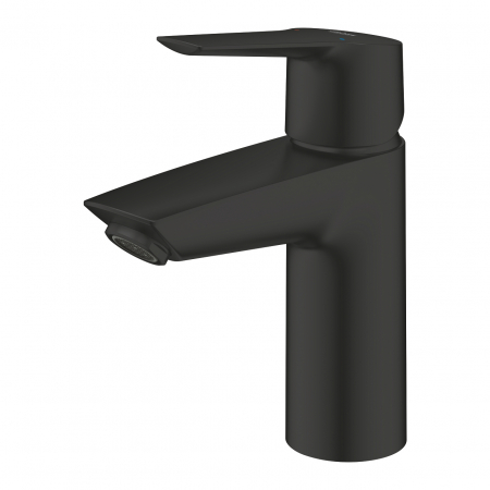 Baterie lavoar Grohe Start, marimea S, ventil inclus, negru mat [2]