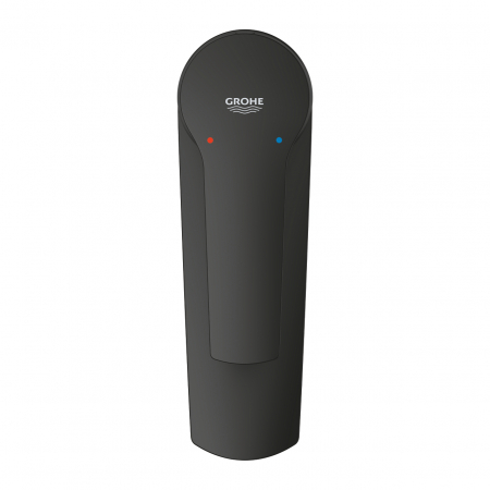 Baterie lavoar Grohe Start, marimea S, ventil inclus, negru mat [3]