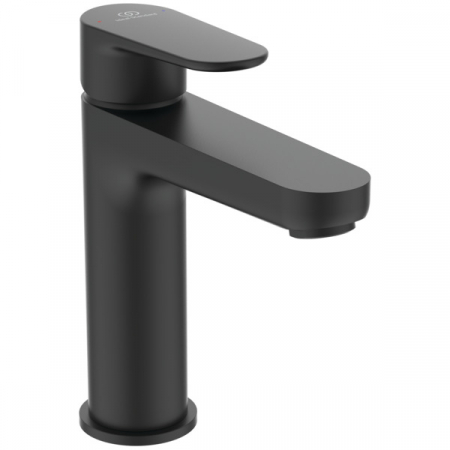 Baterii lavoare - Baterie lavoar Ideal Standard Cerafine O negru cu ventil click-clack inclus BD131XG