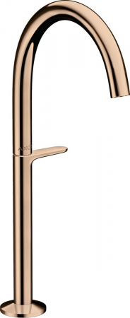 Baie - Baterie lavoar inalta red gold lucios cu ventil click-clack Hansgrohe Axor One Select 260