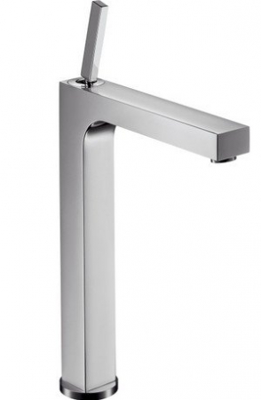 Baterii lavoare - Baterie lavoar inalta crom cu ventil pop-up Hansgrohe Axor Citterio 310