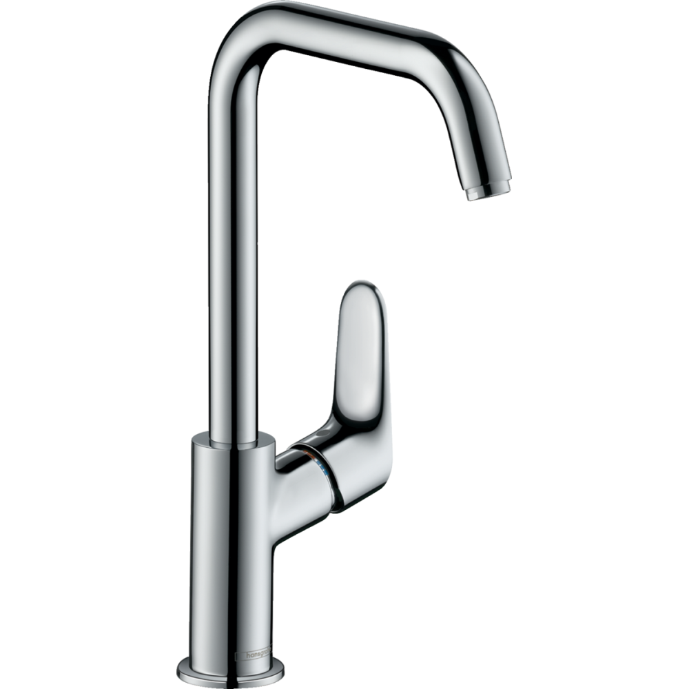 Baterii lavoare - Baterie lavoar inalta crom Hansgrohe, Focus 240