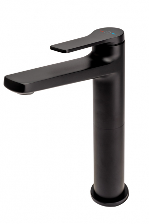 Baterie lavoar inalta FDesign Seppia, negru mat [2]