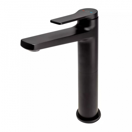 Baterii lavoare - Baterie lavoar inalta FDesign Seppia, negru mat