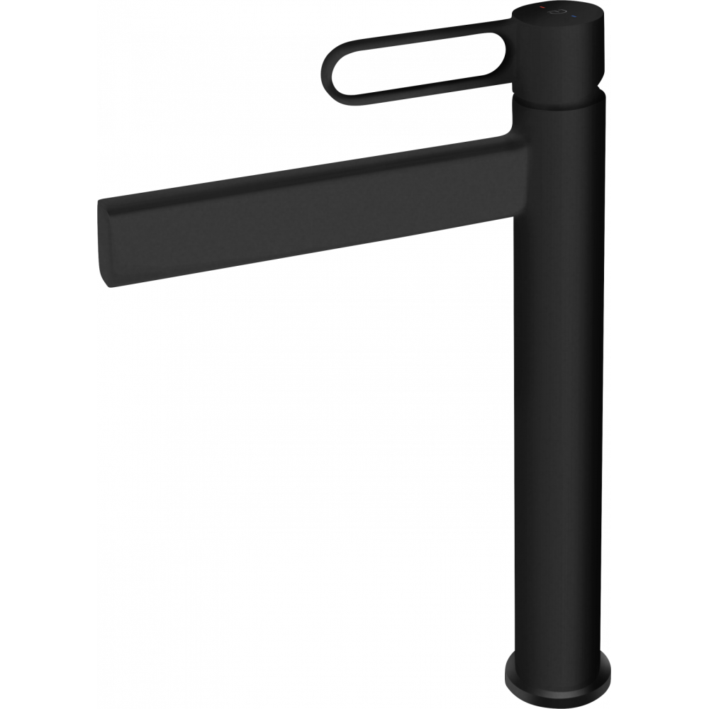 Baterie lavoar inalta FDesign Zaffiro, negru mat [2]