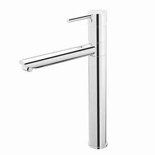 Baie - Baterie pentru lavoar cu ventil click-clack inclus, crom, FDesign Flusso