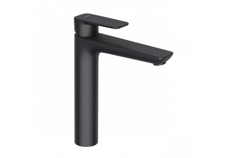 Baterii lavoare - Baterie lavoar inalta negru mat, monocomanda Kludi Pure&Style 402963975