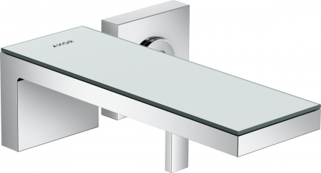Baterii lavoare - Baterie lavoar incastrata crom/sticla oglinda Hansgrohe Axor MyEdition 70