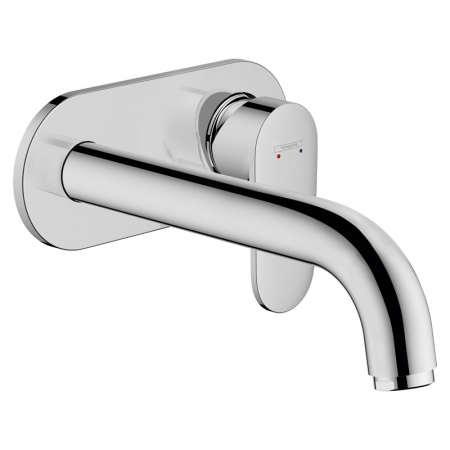 Baterii lavoare - Baterie lavoar incastrata crom lucios, pipa 205 mm, Hansgrohe Vernis Shape