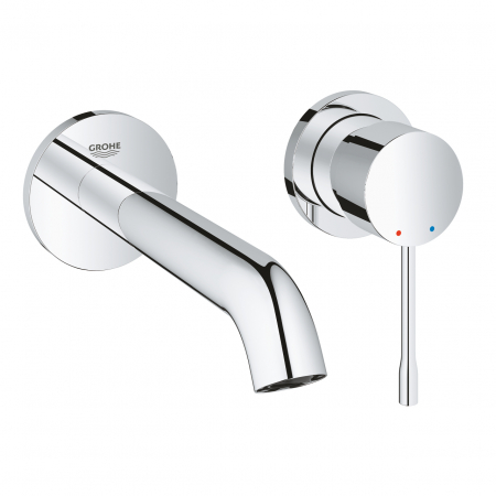 Baie - Baterie lavoar incastrata Grohe Essence, marimea M, crom lucios
