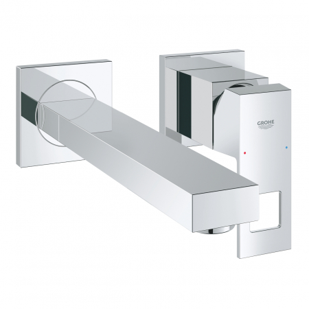 Baterii lavoare - Baterie lavoar incastrata Grohe Eurocube, marimea M, crom lucios