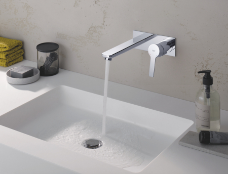 Baterie lavoar incastrata Grohe Lineare, marimea L, crom lucios [1]