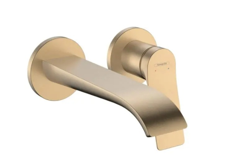 Baterii lavoare - Baterie lavoar incastrata bronz mat Hansgrohe Vivenis 75050140