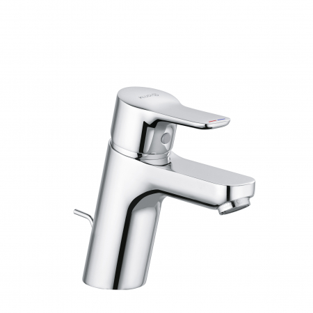 Baterii baie - Baterie lavoar Kludi Pure&Easy 70 cu ventil inclus, crom lucios