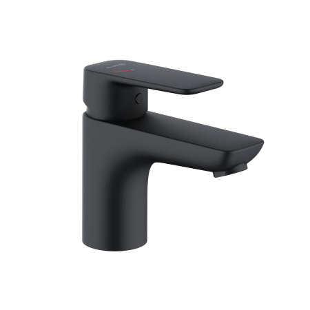 Baterii baie - Baterie lavoar Kludi Pure&Style 75 negru mat