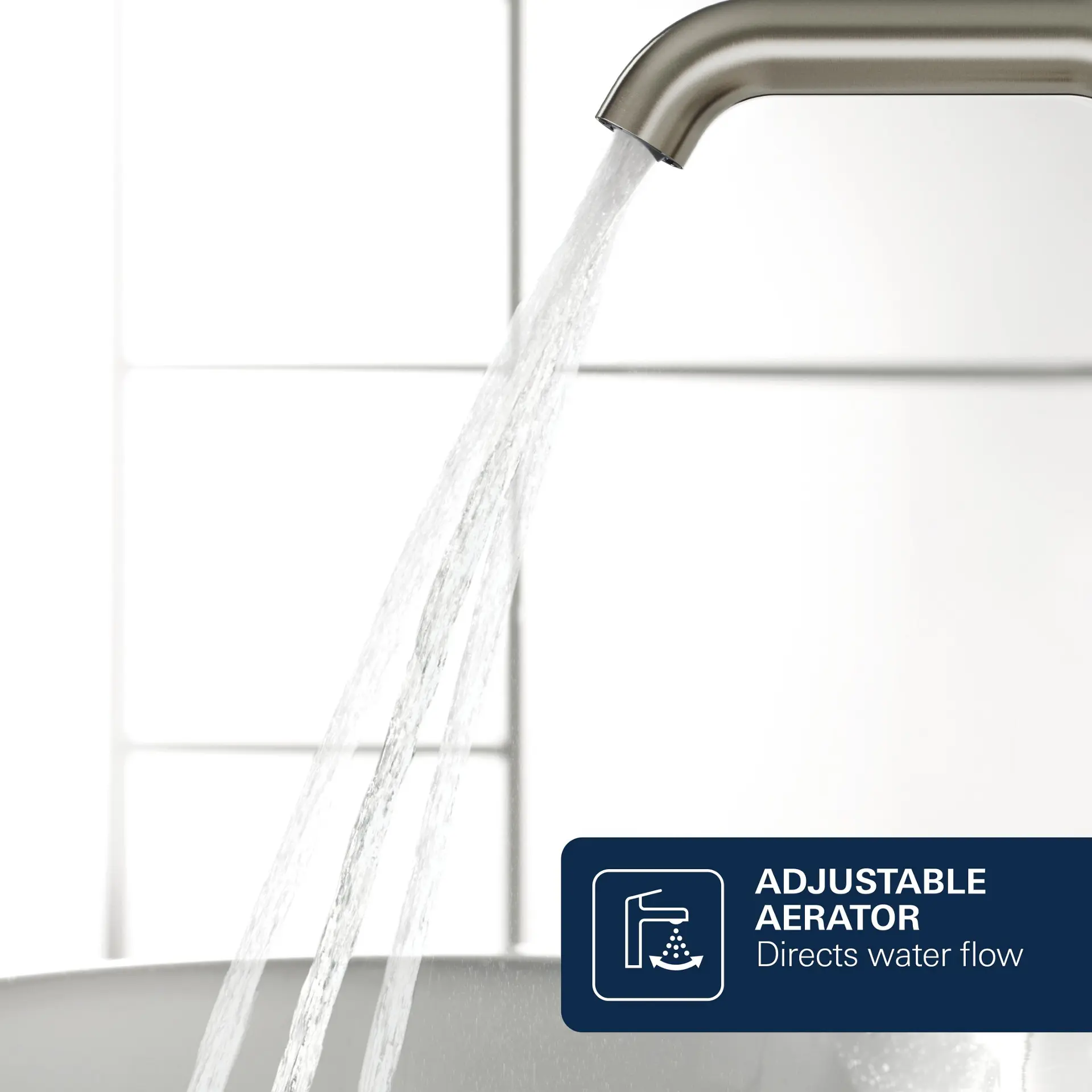 Baterie lavoar L incastrata, instalare cu 2 gauri, supersteel, Grohe Essence [1]