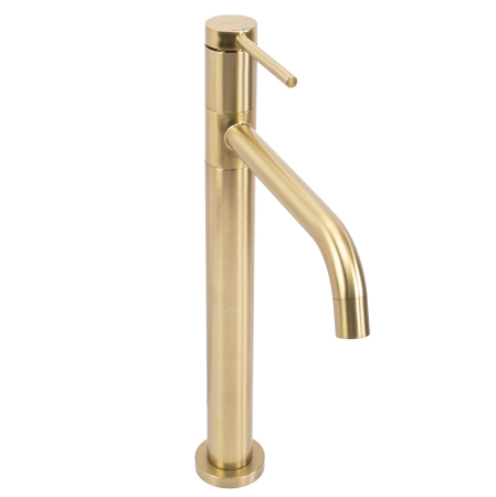 Baterie pentru lavoar cu montaj pe blat, auriu periat, Rea Lugano [3]