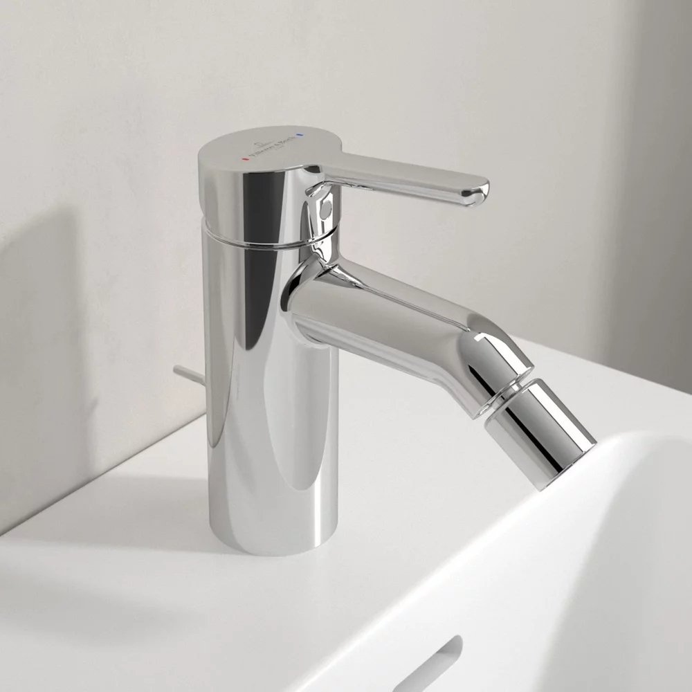 Baterie pentru bideu, ventil cu tija, crom, Villeroy&Boch Skyla [2]