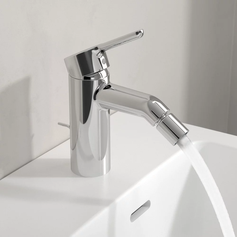 Baterie pentru bideu, ventil cu tija, crom, Villeroy&Boch Skyla [1]