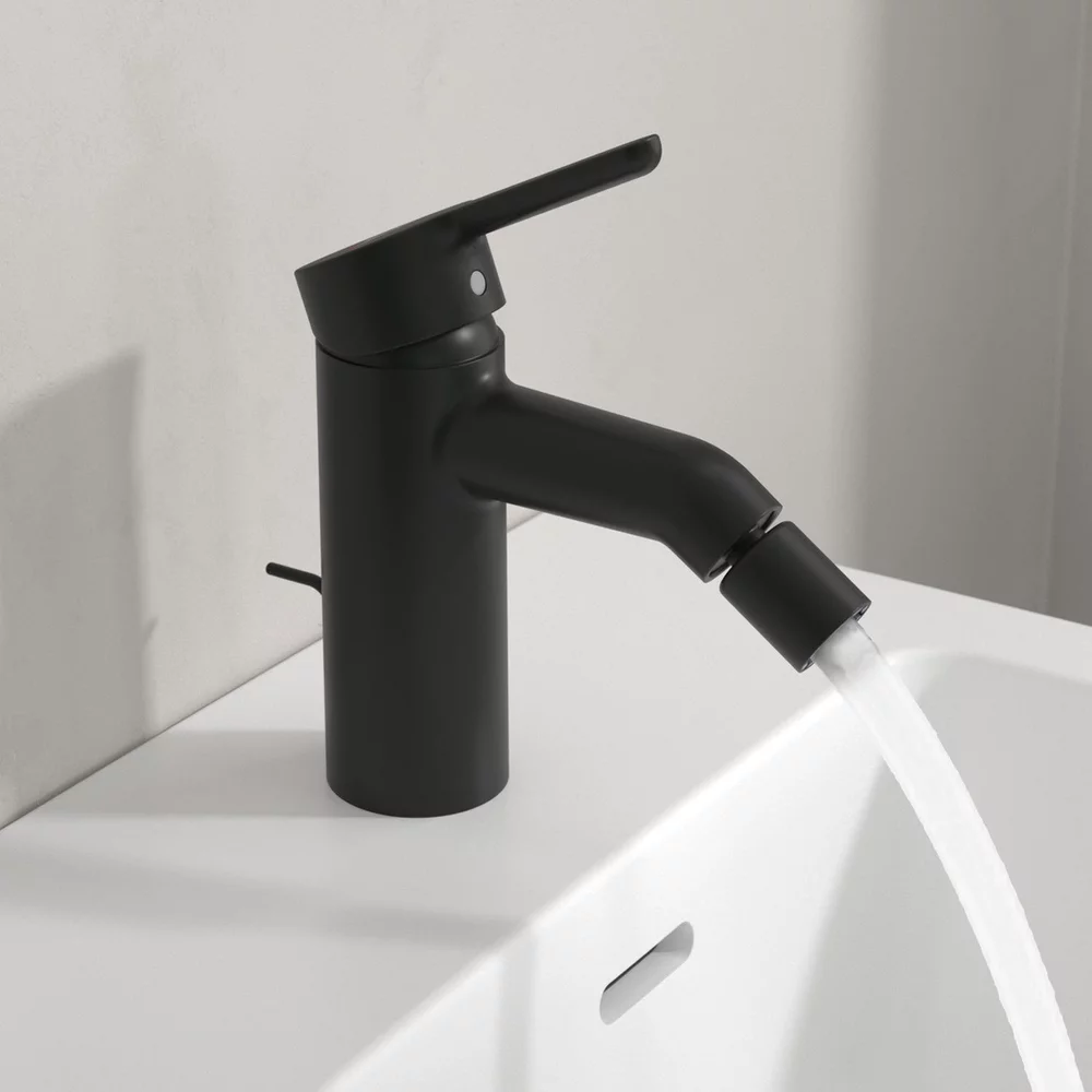 Baterie pentru bideu, ventil cu tija, negru mat,  Villeroy&Boch Skyla [2]