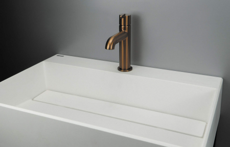 Baterie pentru lavoar, bronz periat, Deante Silia [5]