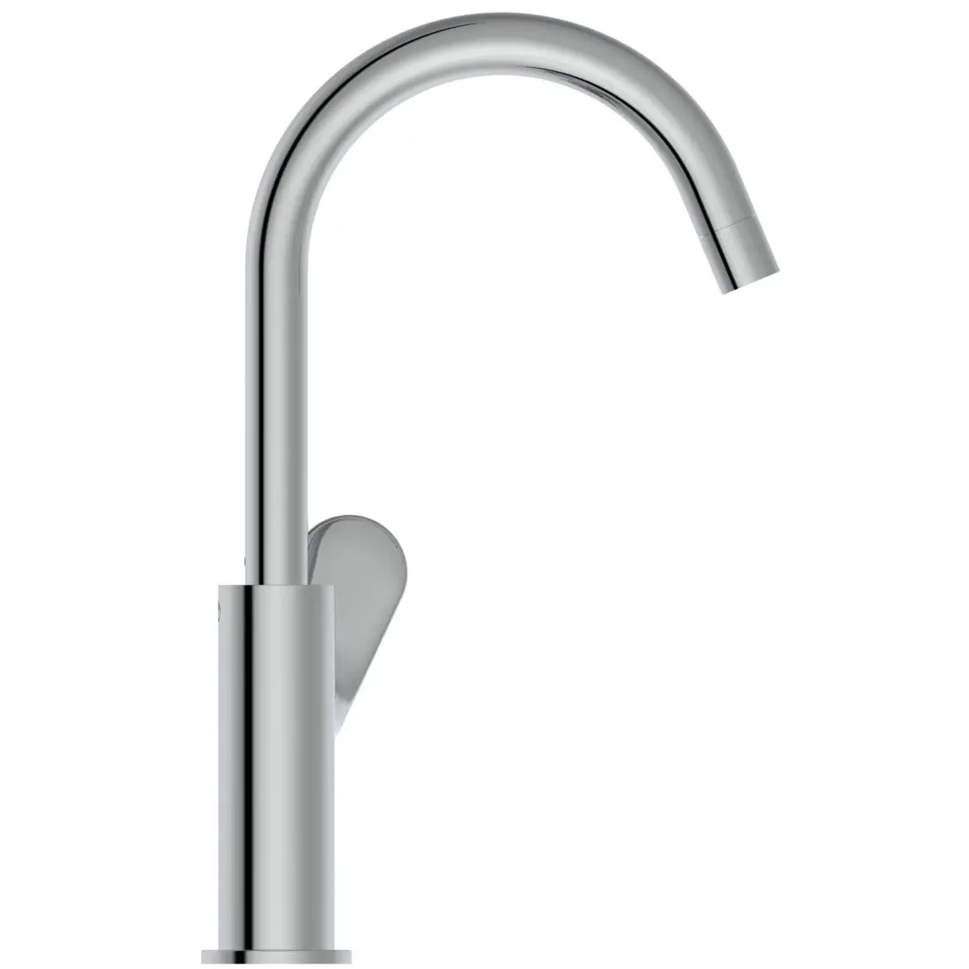 Baterie pentru lavoar cu ventil clickclack, pipa pivotanta, finisaj crom lucios, Ideal Standard Ceralife C [1]