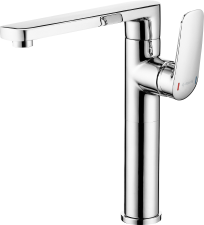 Baterii lavoare - Baterie inalta de lavoar crom lucios, montaj pe blat Deante Coriander