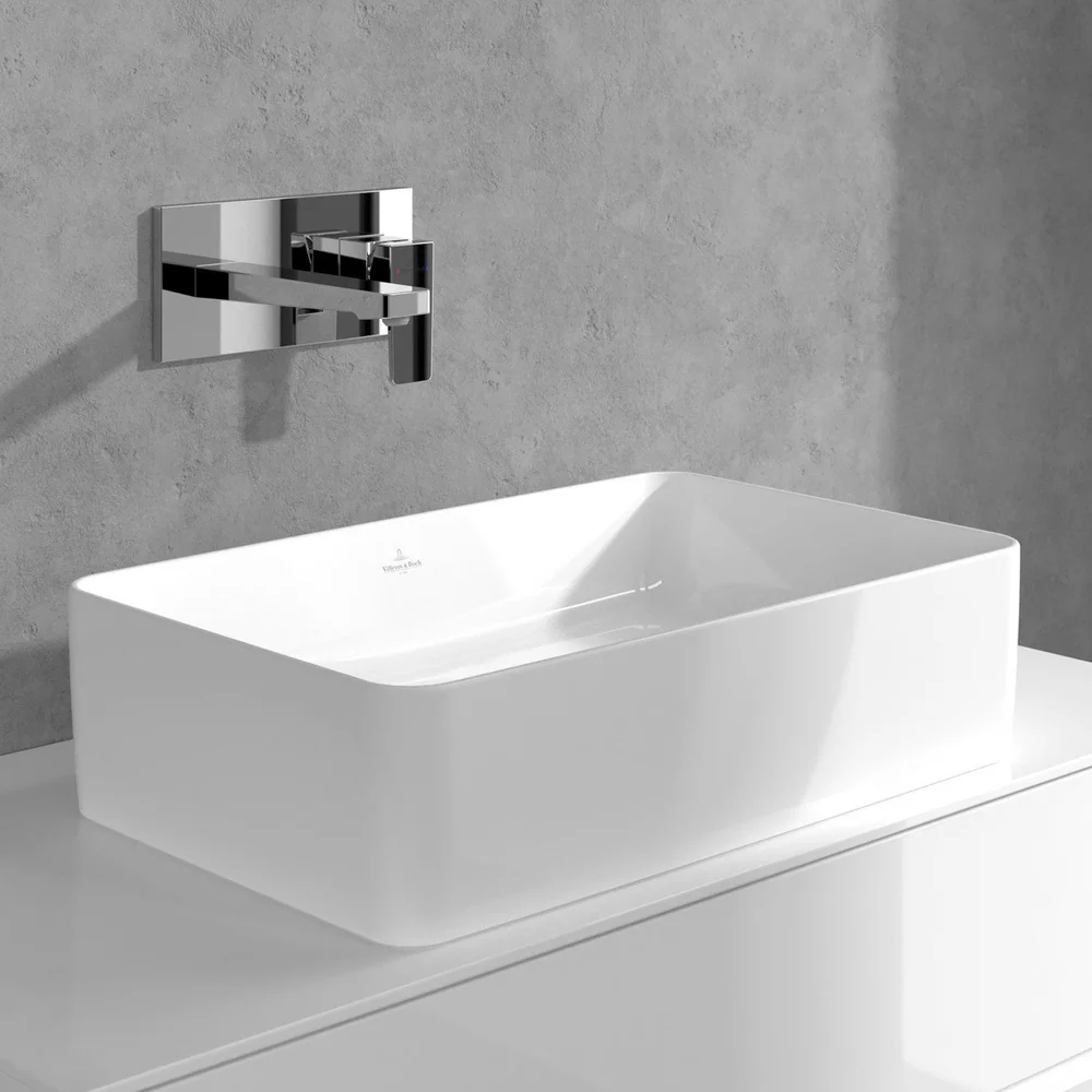 Baterie pentru lavoar incastrata, crom, Villeroy&Boch Architectura Square [4]