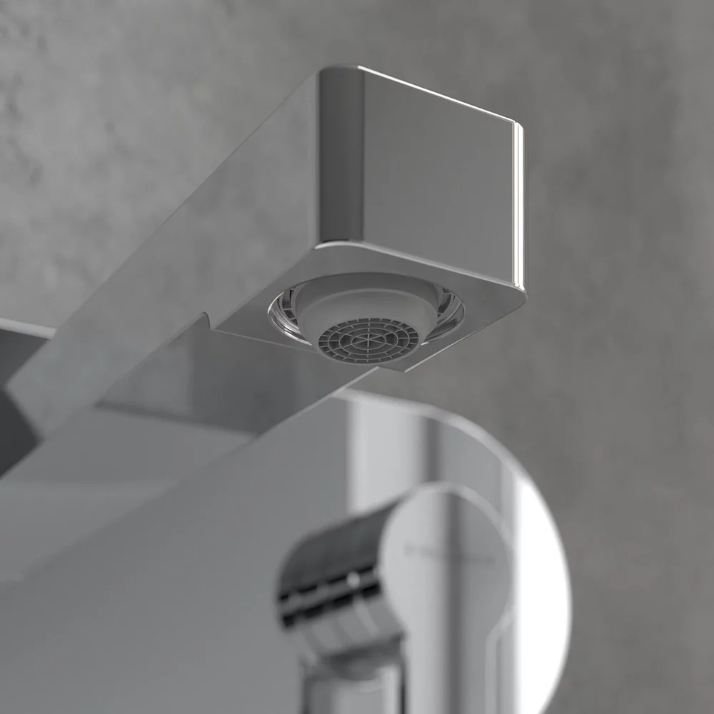 Baterie pentru lavoar, montaj incastrat, crom, Villeroy&Boch Architectura [2]