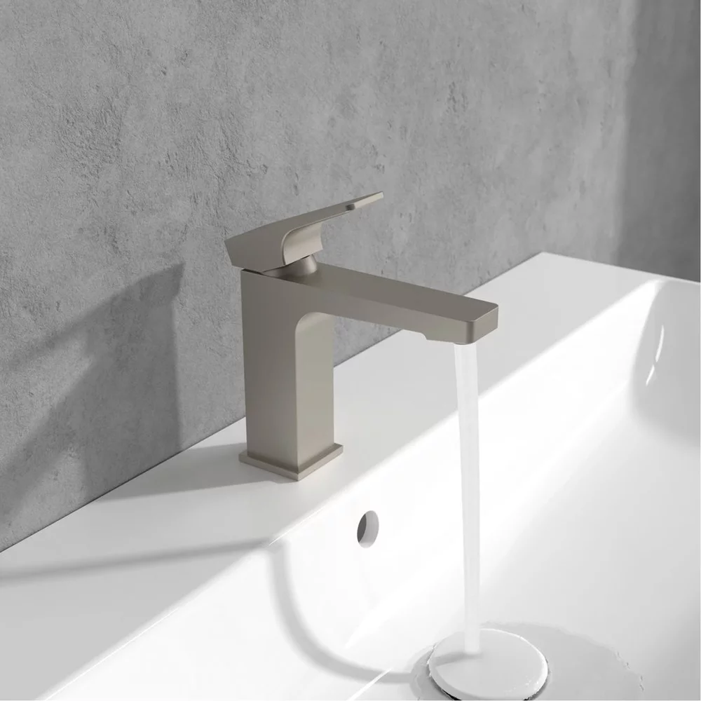 Baterie pentru lavoar, nichel periat, Villeroy&Boch Architectura Square [2]