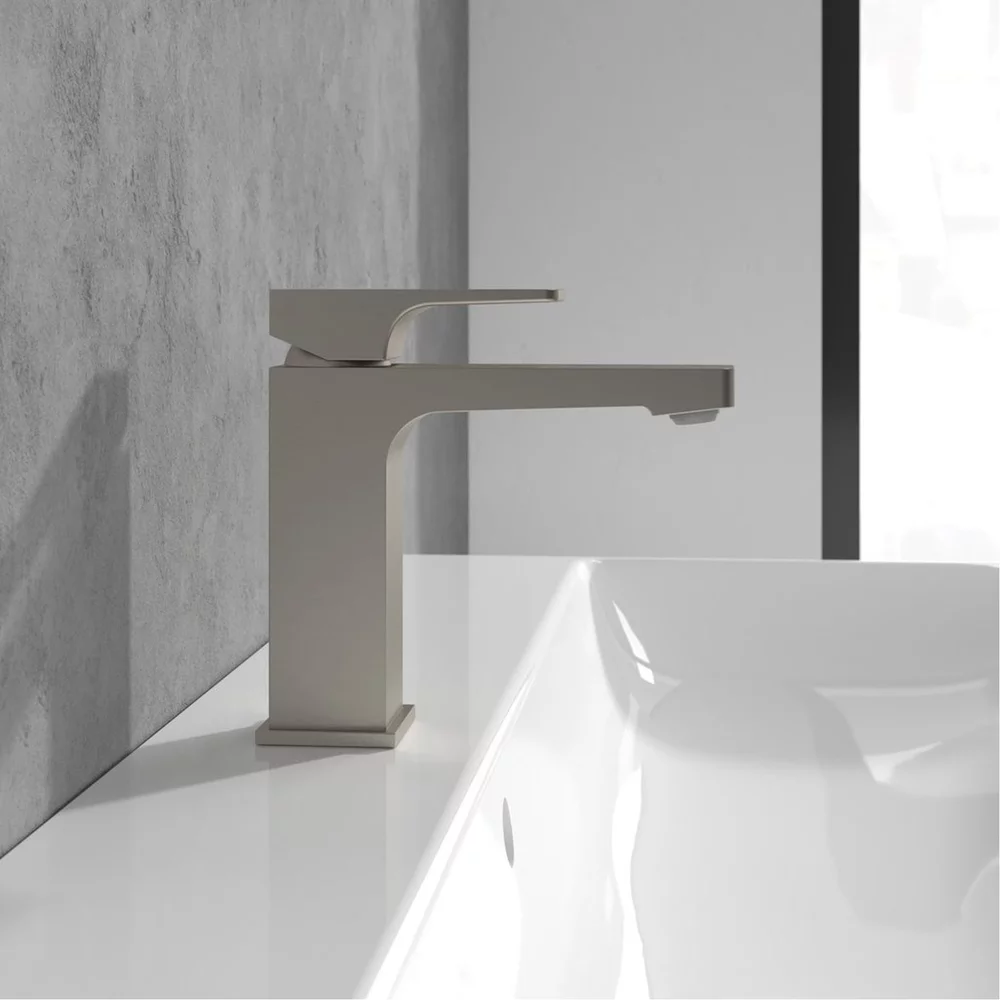 Baterie pentru lavoar, nichel periat, Villeroy&Boch Architectura Square [3]