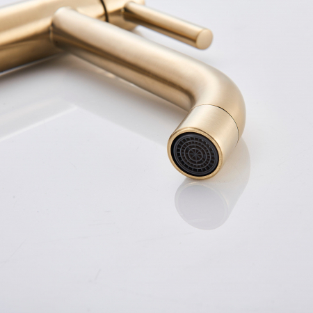 Baterie lavoar aurie cu montare pe blat, slim Wasser Gold [2]