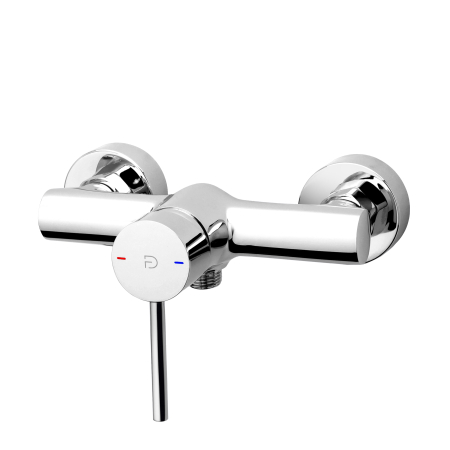 Baterii baie - Baterie dus, cu montare pe perete, FDesign Flusso