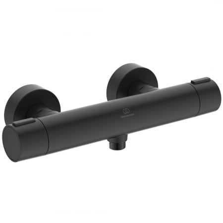 Baterii dus - Baterie dus termostatata Ideal Standard Ceratherm Alu+ negru mat