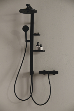 Baterie dus termostatata Ideal Standard Ceratherm Alu+ negru mat [3]
