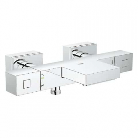 Baterii cada - Baterie cada termostatata crom Grohe Grohtherm Cube