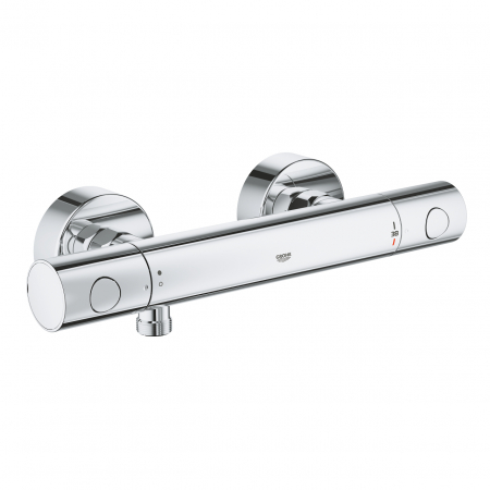 Baterii dus - Baterie dus termostatata crom Grohe Grohtherm 800 Cosmopolitan