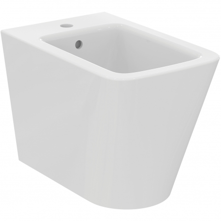 Bideuri - Bideu stativ Ideal Standard Blend Cube back to wall alb lucios