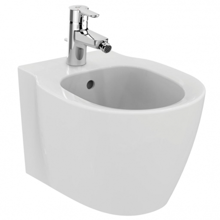 Bideuri - Bideu suspendat, alb, 48x36.5 cm, fixare ascunsa, Ideal Standard Connect Space