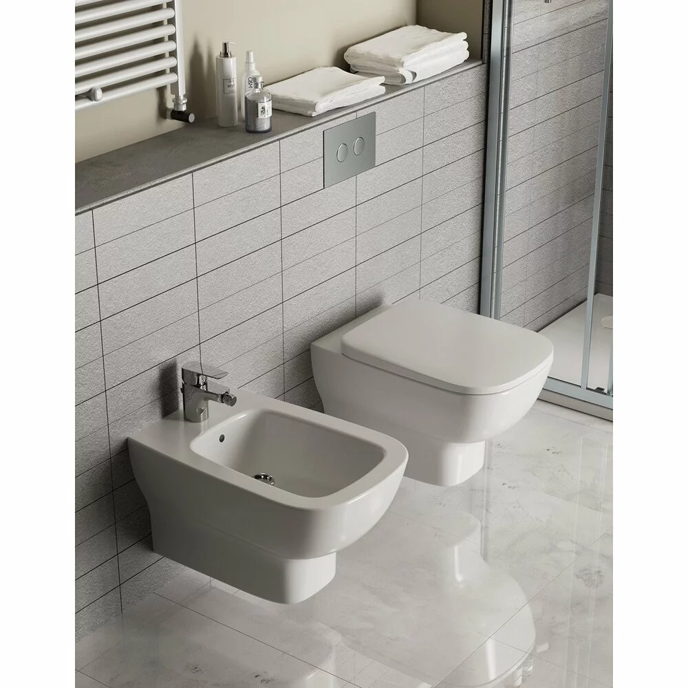 Bideu suspendat, alb, 54x36 cm, fixare ascunsa, Ideal Standard Esedra [1]