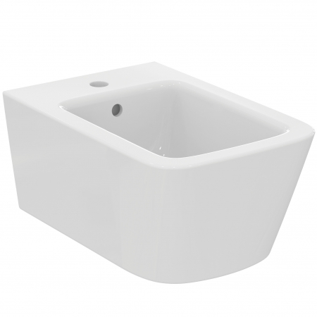 Bideuri - Bideu suspendat Ideal Standard Blend Cube alb lucios