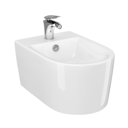 Bideuri - Bideu suspendat Cersanit Inverto K671-002, alb, 35.5 x 52 x 32.5 cm