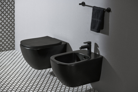 Bideu suspendat Ideal Standard Tesi negru mat [4]