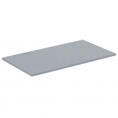 Blaturi pentru mobilier baie - Blat pentru mobilier baie Ideal Standard Connect Air 80 cm, gri deschis lucios