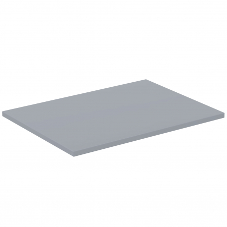 Blaturi pentru mobilier baie - Blat pentru mobilier baie Ideal Standard Connect Air 60 cm, gri deschis lucios